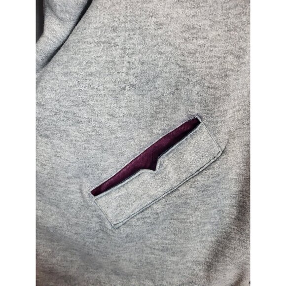 Reversible Vintage 80s/90s Denim / Gray Jean Jacket Coat Women's 22W Heavy - Picture 9 of 10